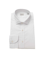 Bagutta Men's White Cotton Shirt