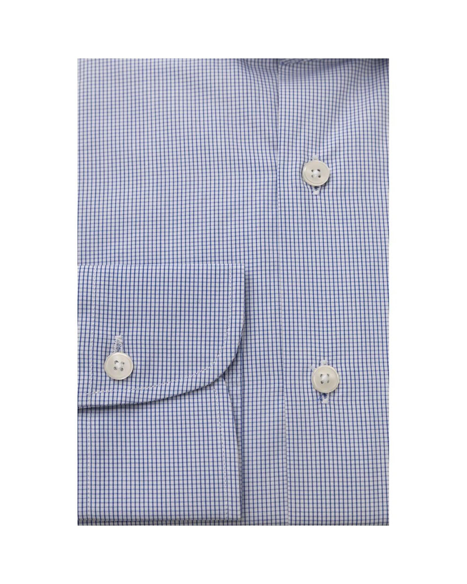 Bagutta Men's Light Blue Cotton Shirt