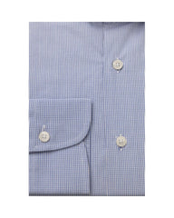 Bagutta Men's Light Blue Cotton Shirt