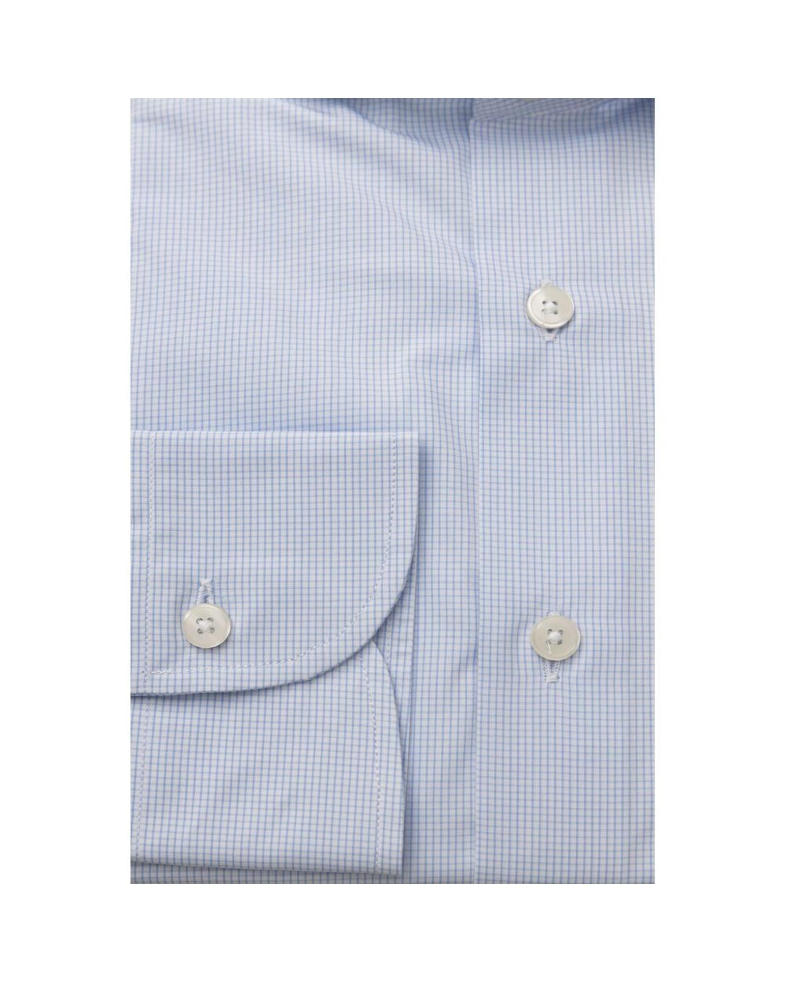 Bagutta Men's Light Blue Cotton Shirt