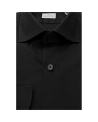 Bagutta Men's Black Cotton Shirt