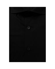 Bagutta Men's Black Cotton Shirt