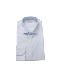 Bagutta Men's Light Blue Cotton Shirt