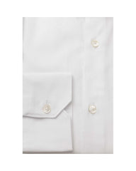 Bagutta Men's White Cotton Shirt - 44 IT