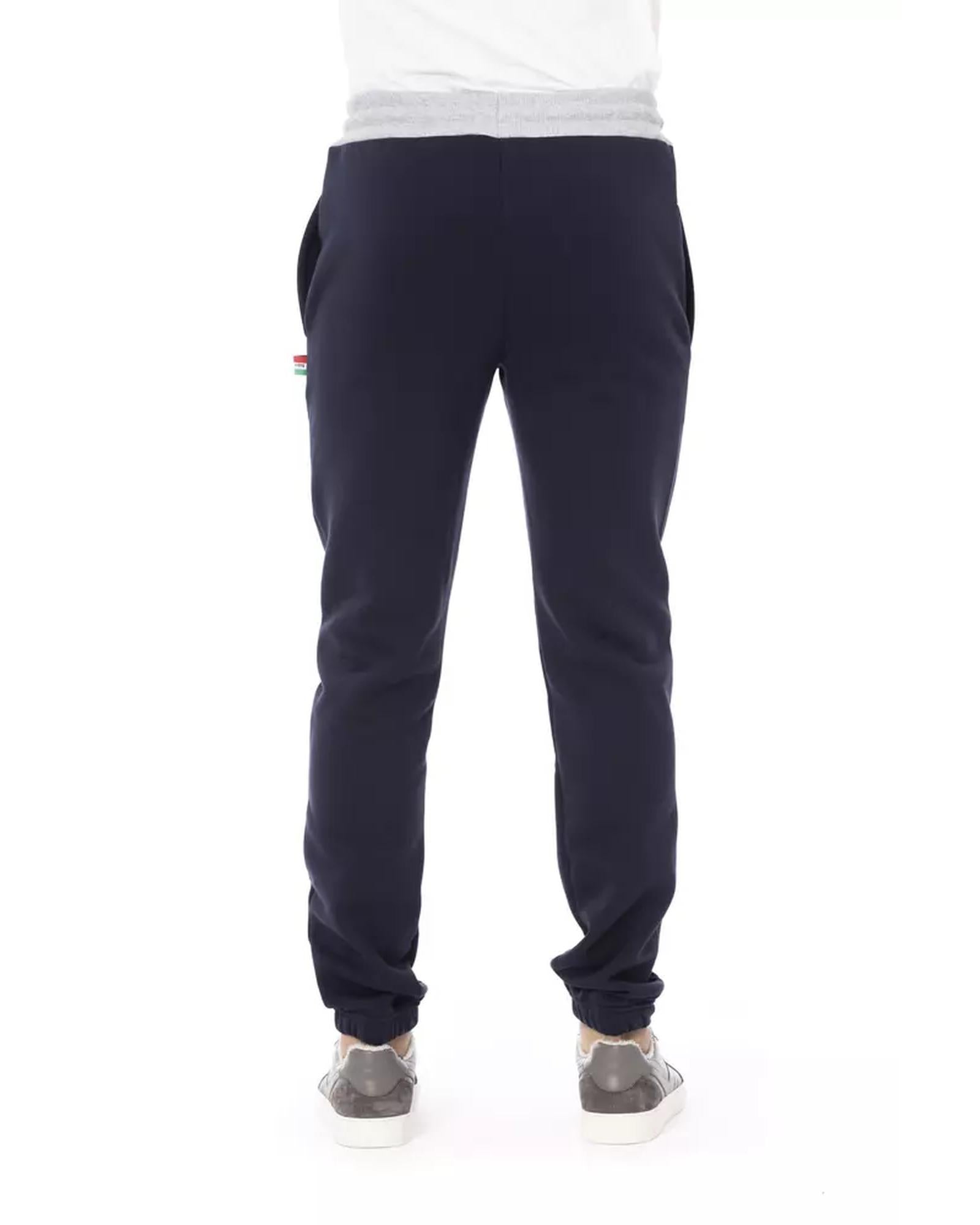 Lace Closure Fleece Sport Pants with Logo and Pockets 2XL Men