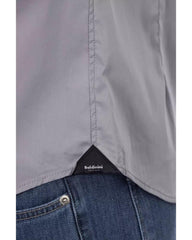 Baldinini Trend Men's Gray Cotton Shirt