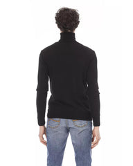 Baldinini Metal Monogram Turtleneck Sweater M Men