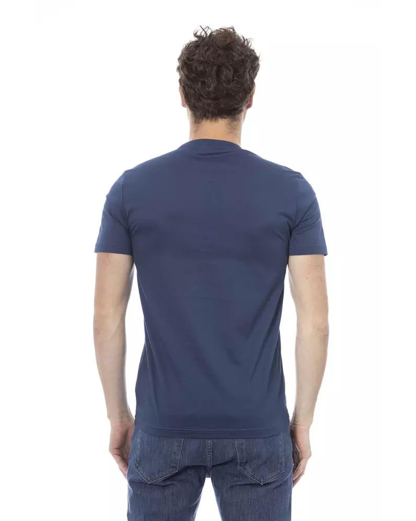 Baldinini Trend Men's Blue Cotton T-Shirt