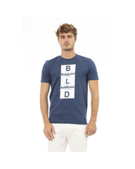 Baldinini Trend Men's Blue Cotton T-Shirt