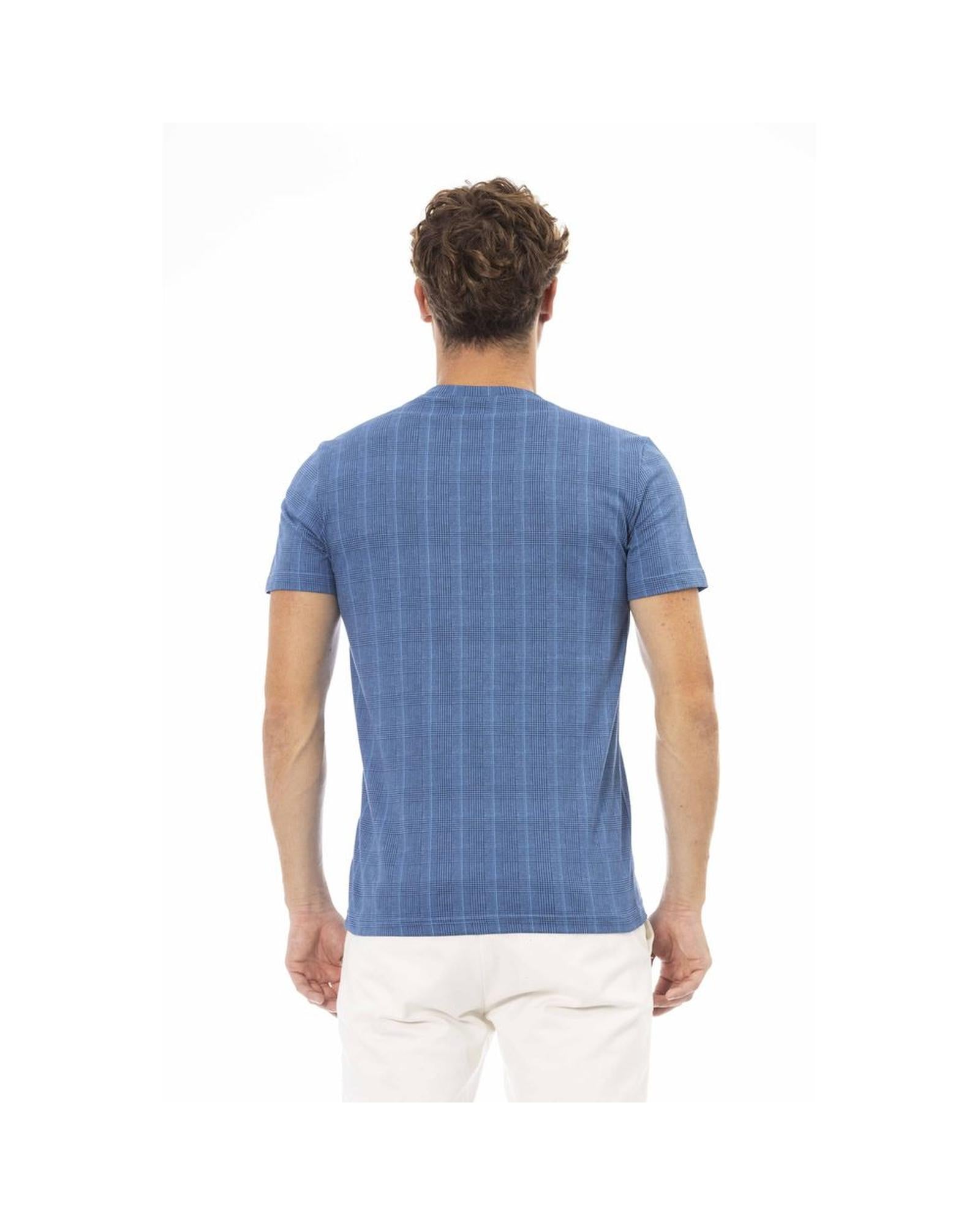 Baldinini Trend Men's Blue Cotton T-Shirt