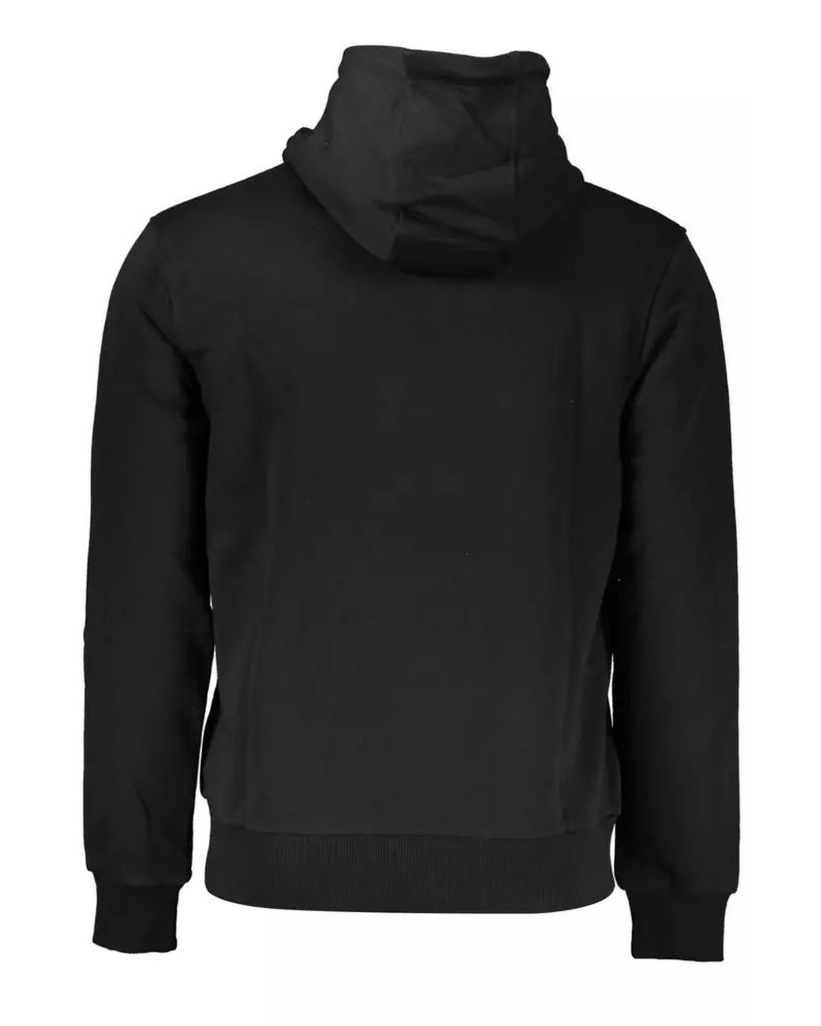 Cavalli Class Men's Black Cotton Sweater - S