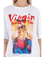 Oversized Print T-Shirt XS Women