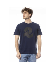 Invicta Men's Blue Cotton T-Shirt