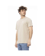 Invicta Men's Beige Cotton T-Shirt