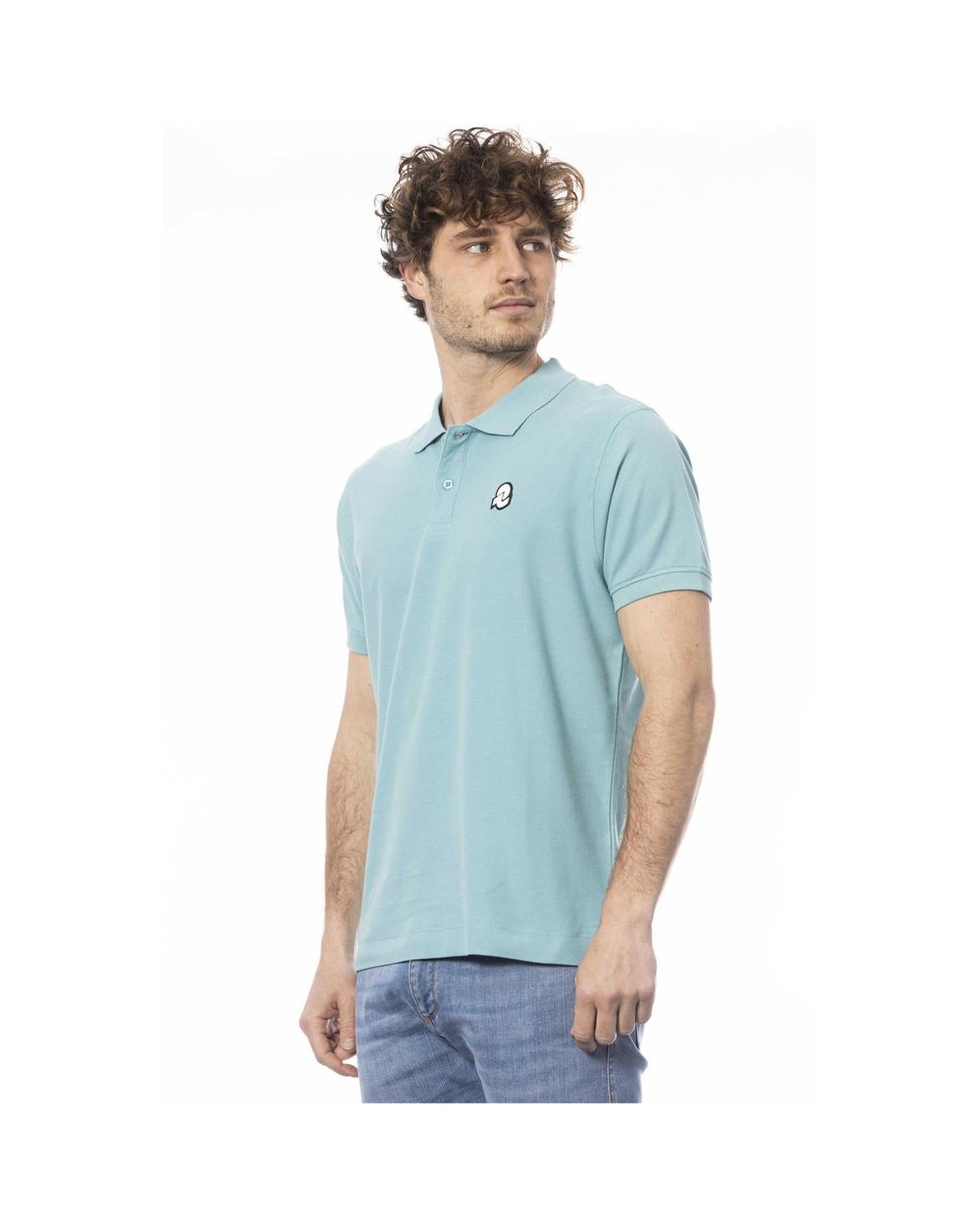 Invicta Men's Light Blue Cotton Polo Shirt