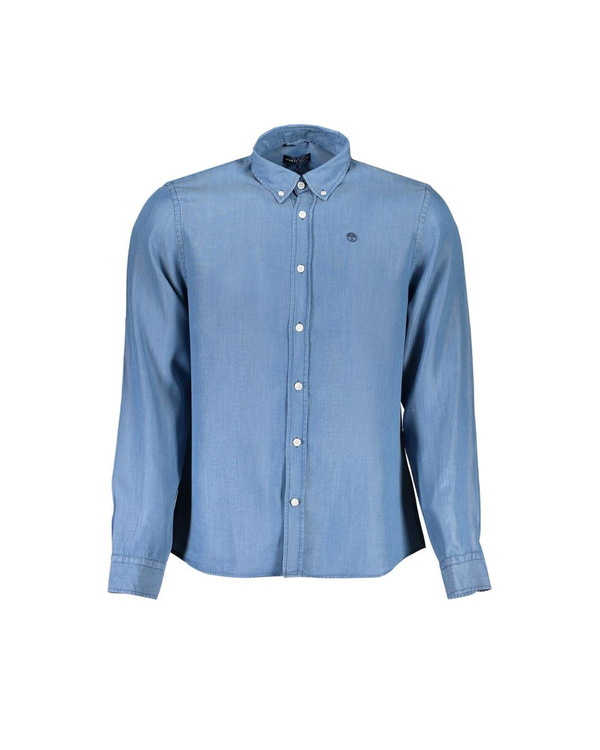 North Sails Men's Blue Lyocell Shirt