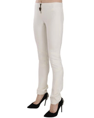 Just Cavalli Mid Waist Skinny Dress Trouser Pants 42 IT Women