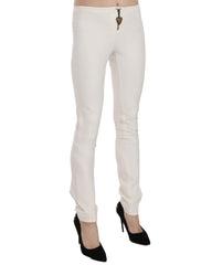 Just Cavalli Mid Waist Skinny Dress Trouser Pants 42 IT Women