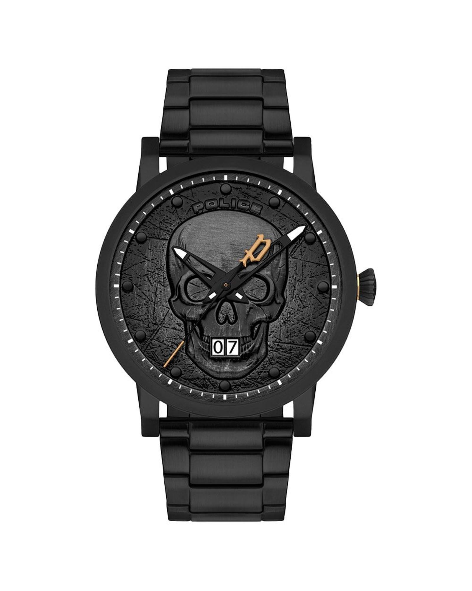 Police Men's Black  Watch - One Size