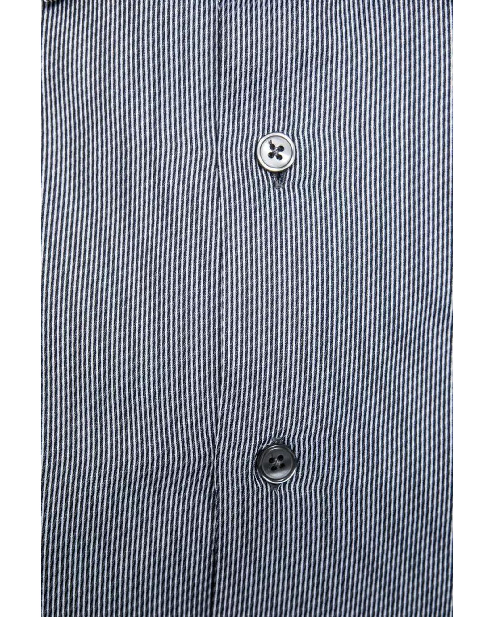 Robert Friedman Men's Blue Cotton Shirt