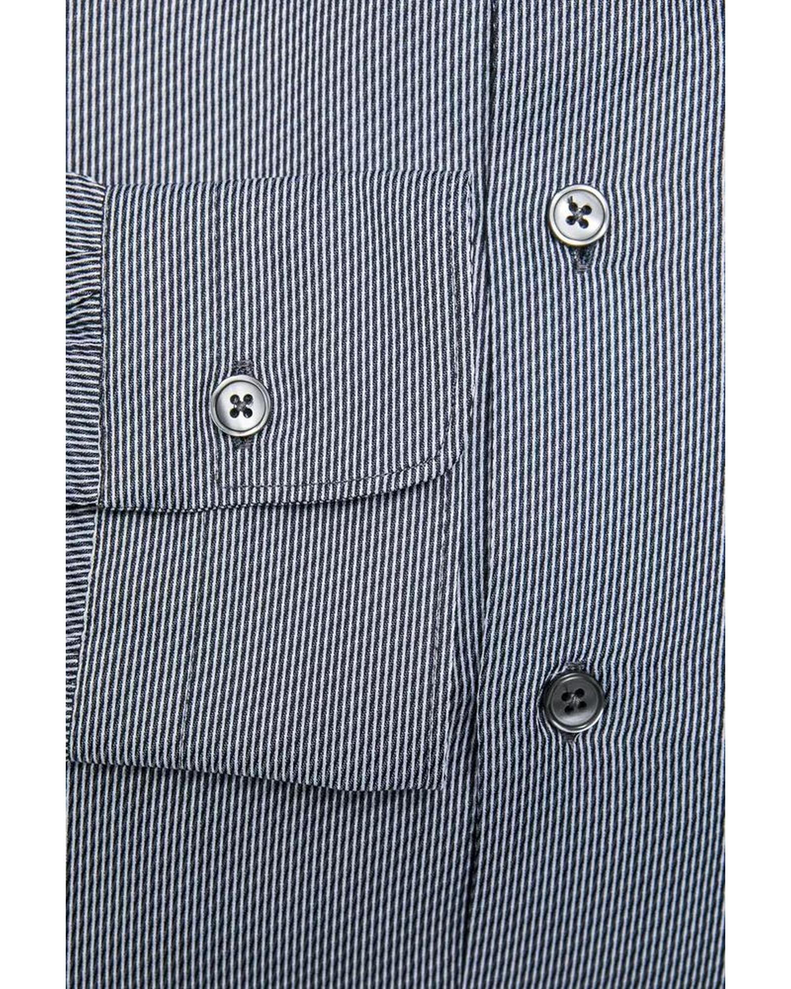 Robert Friedman Men's Blue Cotton Shirt