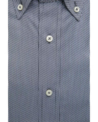 Robert Friedman Men's Blue Cotton Shirt