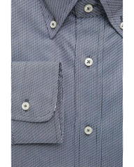 Robert Friedman Men's Blue Cotton Shirt