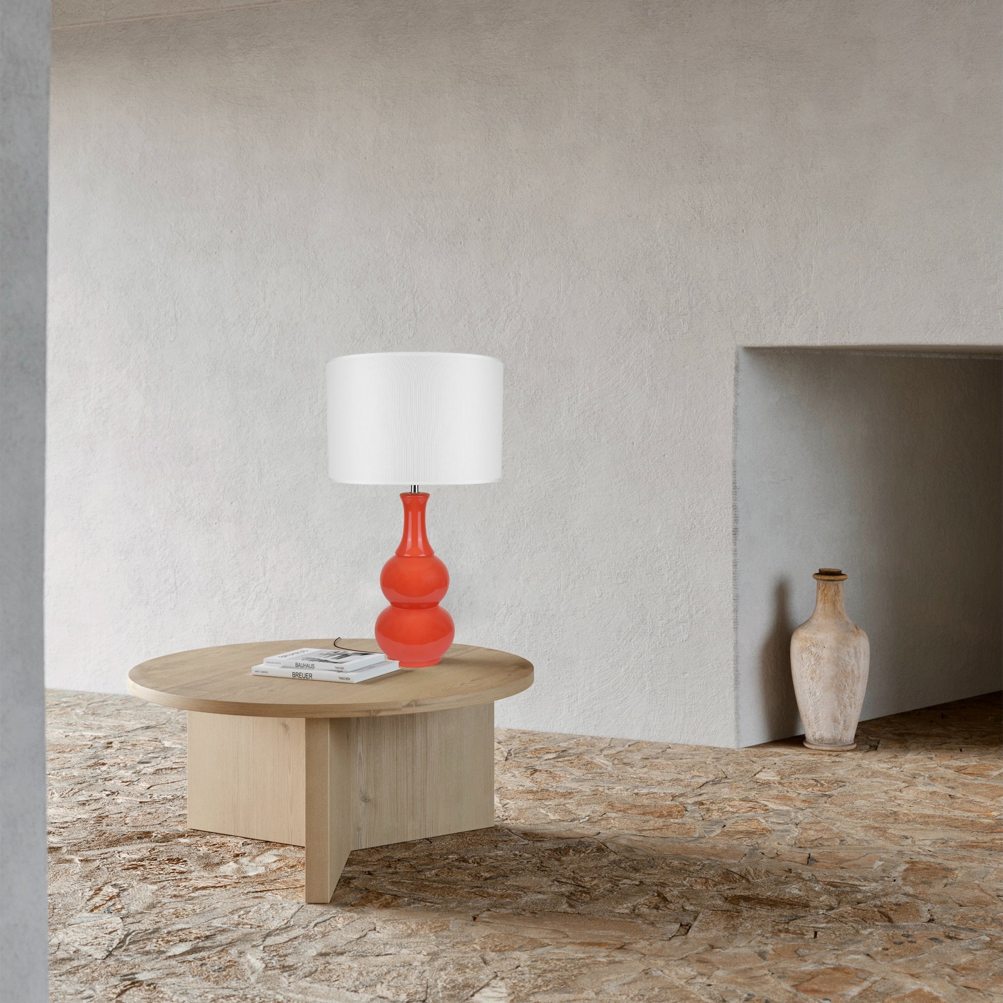 Pattery Barn Table Lamp - Orange