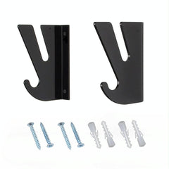 Wall Mount Bracket for Four-wheel Skateboards - 1 Pair