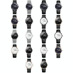 Waterproof Ultra-thin Quartz Luminous Starry Watch - 30m