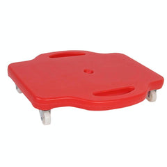Square Four-wheel Scooter for Children's Balance Training - Red Blow Molding