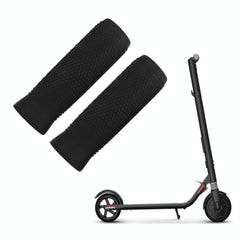 Silicone Handbar Cover for Ninebot Es Scooters - Black Pair
