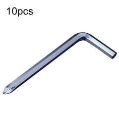10-piece Scooter Repair Tool Set with Hex Wrench and Cross Bit