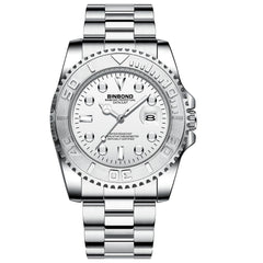 Waterproof Luminous Metal Gear Sports Watch - 30m