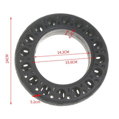 10-inch Solid Run-flat Tire for Segway G30 Max - F20 / F30 / F40 - 60 / 70-6.5 Hollow