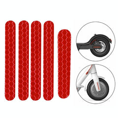 Reflective Stickers for Ninebot Es1 Scooter - Red