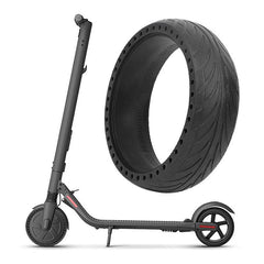 8x2.125 Inch No-inflate Tire for Ninebot Es1 / 2 / 4 Scooter - Black