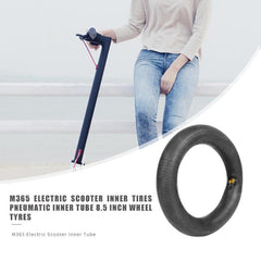 2-pack Rubber Inner Tubes for Xiaomi Mijia M365 Electric Scooter with Valve Cover