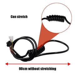 Electric Scooter Power Cable for Kugoo S1 / S2 / S3 - Black