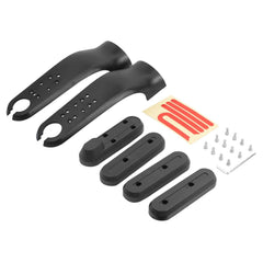 Xiaomi M365 / Pro / 1s Skateboard Front Fork Protection Set with Reflecting Bar - Black