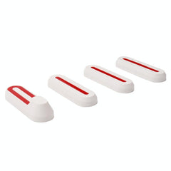 Xiaomi Mijia 1s / Pro Electric Scooter Wheel Cover Set with Reflective Strips - Black