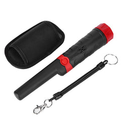 Waterproof Metal Detector with Adjustable Sensitivity - Black