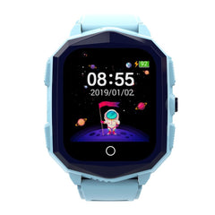 1.4 Inch 4G Gps Positioning Children Calling Watch With Sos Function - Blue