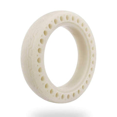 8.5 Inch Shock-absorbing Honeycomb Solid Tire for Xiaomi Mijia M365 - Fluorescent Pattern - Fluorescent Blue