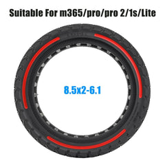 Colourful 8.5 x 2 Inch Honeycomb Tires for Xiaomi M365 / Pro / Pro 2 / 1s / Lite - Off-road Flick - Blue