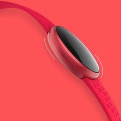 Smart Bracelet With Heart Rate Monitor And Menstrual Reminder - Red Ip68 Waterproof
