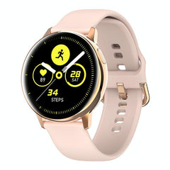 Smart Wristband With Temp And Sleep Monitoring - Silver Steel