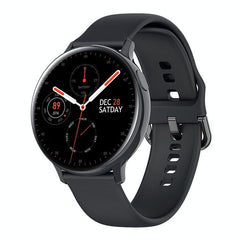 Smart Wristband With Temp And Sleep Monitoring - Silver Steel