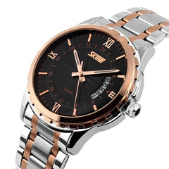 Waterproof Multifunctional Quartz Wrist Watch - Fashionable and Business-ready - Blue
