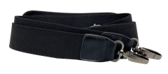 FIB Byron Cotton Canvas Overnight Bag Travel Luggage Duffle Duffel - Black
